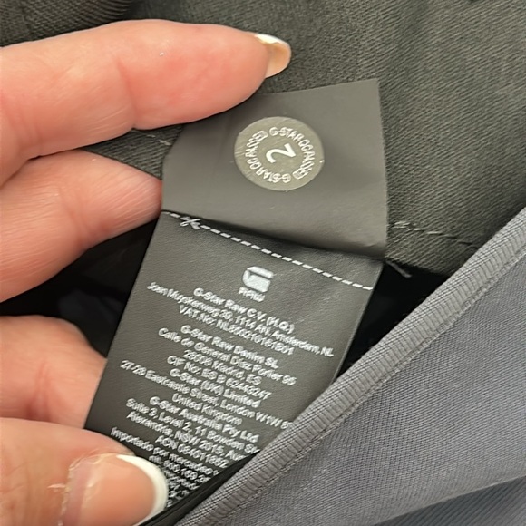 G-Star Raw Women’s Pilot Cropped Pant color is Petrol size 28. NWT. - Picture 13 of 14